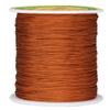 CREATZONE 153 Yds Nylon String for Bracelets, 0.4mm Chinese Knotting Cord, Nylon Beading Thread for Jewelry Making, Beading, Kumihimo, Braided Bracelets, Necklaces, Macrame Craft (Saddle Brown) view 1