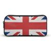 Eekstdbn British Flag Pencil Case Office Stationery Organizer Simple Sturdy Zipper Closure Portable Pencil Bag Office Travel Multi-Purpose Bag view 1