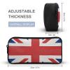 Eekstdbn British Flag Pencil Case Office Stationery Organizer Simple Sturdy Zipper Closure Portable Pencil Bag Office Travel Multi-Purpose Bag view 2
