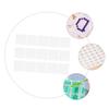 Uonlytech 25Pcs DIY Mesh Plastic Canvas Sheets for Cross Stitch and Embroidery Shape Easy to Cut for Custom Projects for Crafts Bookmarks and Decorations view 4