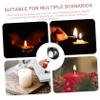 PHENOFICE 1Set Durable Candle Making Kit Wax Melting Pot with Mixing Spoon for DIY Crafts for Scented Candle Lovers Easy Pouring Spout Heat Resistant Design view 3