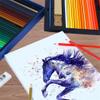 ASWRTYJO 121 Pieces Water Soluble Coloured Pencils Set Sketching Pencils Charcoal Pencils Craft Box Drawing Supplies view 4