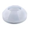 Holibanna Diamond Design Tealight Candle Holder Mold Epoxy Casting Silicone Molds for DIY Candle Making Round Crystal Storage Box Suitable for Home Decor 1-Piece Set view 1