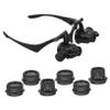 Didiseaon LED Head Mount Magnifier Headband Loupe with Detachable Lenses for Precision Jewelry and Watch Repair Lightweight Design for Comfort view 1