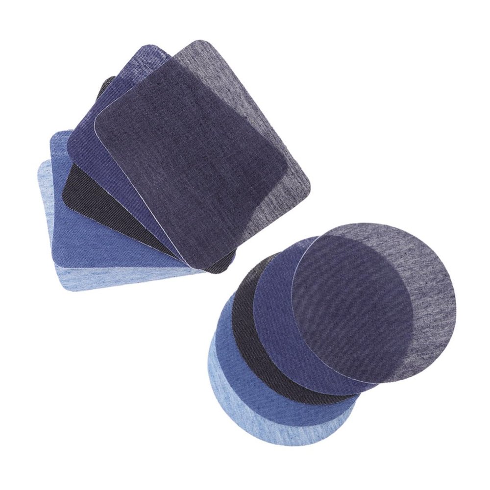 1Set Style Elbow Knee Patches for Sweaters and Shirts Denim Repair Stickers for Clothing Shoes Hats and Bags Blue Versatile Patches for DIY Projects