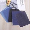 1Set Style Elbow Knee Patches for Sweaters and Shirts Denim Repair Stickers for Clothing Shoes Hats and Bags Blue Versatile Patches for DIY Projects view 2