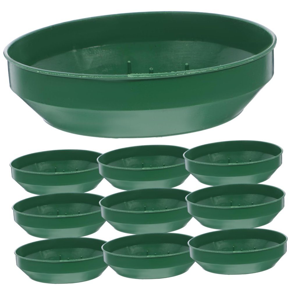 HAKIDZEL 10Pcs Durable Flower Foam Trays for Floral Arrangements Reusable Floral Arrangement Supplies for Weddings and Parties Modern Design for Beautiful Decor