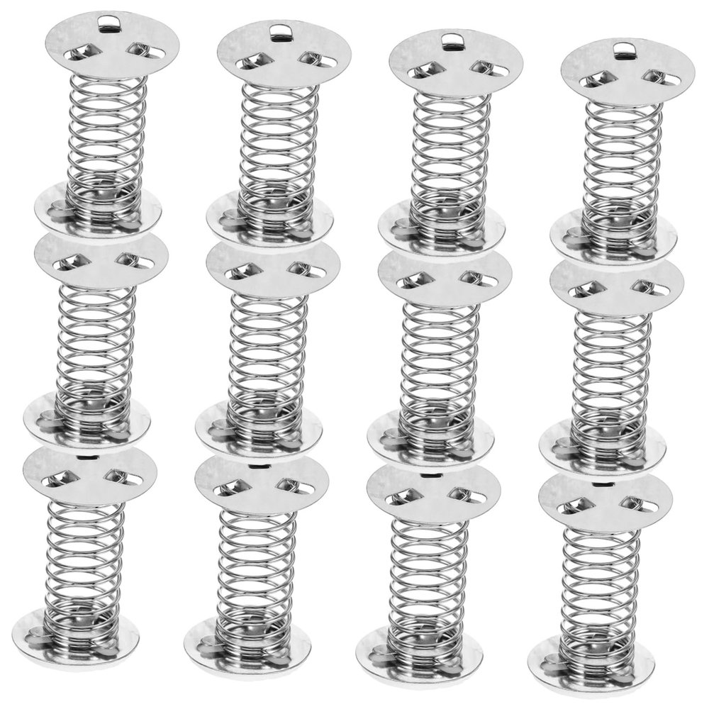 MAGICLULU 12Pcs Wobble Doll Spring Base for DIY Crafts Dashboard Mount Spring Accessories for Shaking Dolls Easy Adhesive Installation