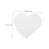 Lurrose Heart Sublimation Photo Book with Double Sided Blank Loose Leaf Pages Durable Construction for Family Memories Travel Scrapbooks and Wedding Albums view 2