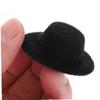 HANABASS 40Pcs Mini Top Hats Black Tiny Hats for Crafts DIY Doll Dress Up Hair Clip Making Dollhouse Decoration Versatile Miniature Accessories for Parties and Creative Projects view 4