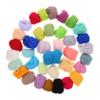 Veemoon 1Set Wool Felting Wool Roving Colors of DIY Needle Felting Wool for Crafts for Beginners for Fun Family Projects and view 1