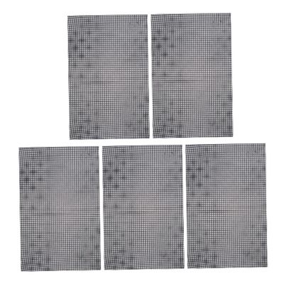 PLAFOPE 5Pcs Plastic Mesh Canvas for Cross Stitch Durable DIY Plastic Mesh for Crafting Embroidery Material for Adults Projects