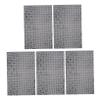 PLAFOPE 5Pcs Plastic Mesh Canvas for Cross Stitch Durable DIY Plastic Mesh for Crafting Embroidery Material for Adults Projects view 1