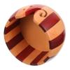 jojofuny 1Pc Wooden Yarn Bowl Holder Natural Yarn Storage Container for Knitting Crocheting Elegant Design with Fixed Yarn Ball Position Retro Craft Room Decor view 1
