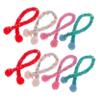 OSALADI 8Pcs Knit Doll Scarves for Dolls Winter Accessories Stylish Miniature Scarves for Christmas Crafts Imaginative Play view 1