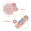 OSALADI 8Pcs Knit Doll Scarves for Dolls Winter Accessories Stylish Miniature Scarves for Christmas Crafts Imaginative Play view 3