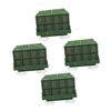 Anneome 4Pcs Flower Mud Foam Cage with Suction Cup Base for Floral Arrangements Strong Water Absorption Floral Mud for Wedding Car Decor and Crafting Practical and Easy to Use Flower view 1
