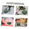 Anneome 4Pcs Flower Mud Foam Cage with Suction Cup Base for Floral Arrangements Strong Water Absorption Floral Mud for Wedding Car Decor and Crafting Practical and Easy to Use Flower view 3