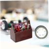 FELTECHELECTR 1Set Miniature Tools Box Tool Kit for Mini House Decoration Highly Simulated Craft Tools for DIY Dollhouse Accessories and Ornaments view 3