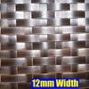 Ayuduots 500G Gradient Synthetic Flat Rattan, Weaving Wicker Repair Furniture Material for Chair Table Storage Basket - Width 12mm view 2