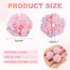 uxcell 10 Pcs Rhinestone Focal Beads for Pens, 0.8" Glass Flower Ball Beads Spacer Beaded Charm for DIY Jewelry Pen Keychain Making, Pink view 2