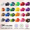 Candle Wax Dye for Soy Candle Making - 24 Popular Candle Dye Coloring Chips in Jars - Premium Candle Wax Coloring - Highly Concentrated Candle Chips Colors view 2