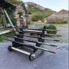 Paint Brush Holder and Drying Rack For Small to Medium Brushes - Hand Made Artist Brush Organizer for Studio - Pen Holder Display Rack Arts and Crafts - Earth and Fiber Co view 2