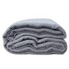 100% Polyester Grey tufting Cloth,Punching neddle texitle Fabric,Monk's Cloth with White Measuring line view 1
