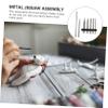 JEWEDECO 7Pcs Metal Model DIY Tool Multi Functional Puzzle Assembly Supplies for Model Making Durable Metal Construction for DIY Enthusiasts and Hobbyists view 4