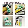 Gslxheal Electric Needle Felting Machine, Wool Felting Tool Set with Speed Control, 1-7 Needles Metal Gear Motor, for Quick Felting, DIY Wool Painting, 3D Sculpture,Green view 4