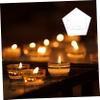 Parliky 20pcs DIY Candle Mold Plastic Wax Melt Box for Candle Making for Home Decor Durable Versatile view 4