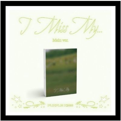 PURPLE KISS I Miss My... [MAIN ver.] 2nd Single Album+Folded Poster (+ 1 Folded Poster) + Extra photocards