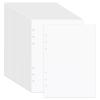 60 Sheets A5 6-Ring Blank Release Paper Binder Refill for Collecting Sticker Reusable Sticker Paper Pages Binder Insert Sheet for 6 Hole Stickers Organizer Binder Album Storage Book view 1