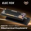 ELECFOX MK INKY75 CNC Aluminum Mechanical Keyboard Triple-Mode Connectivity Gaming Keyboard, 75% Layout Mechanical Keyboard,with Superior Acoustics, Creamy Sounding, RGB/HMX/4000mAh(Raven Black) view 2