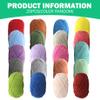 20PCS Cotton Yarn for Crocheting-Sport Weight Yarn, Multicolor Super Soft Milk Cotton for Knitting Crochet Baby Garments Hat Socks Scarf Toy Making view 3