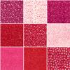 Expressions Batiks Love Punch 10" Stacker 42 10-inch Squares Layer Cake Riley Blake 10-23493-42 view 2