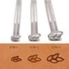Leather Stamp Tools Stamping leathercraft Carving Tool Leather Craft Working Stamps: Rope Knot Frame Patterns X176 (X176-2) view 2