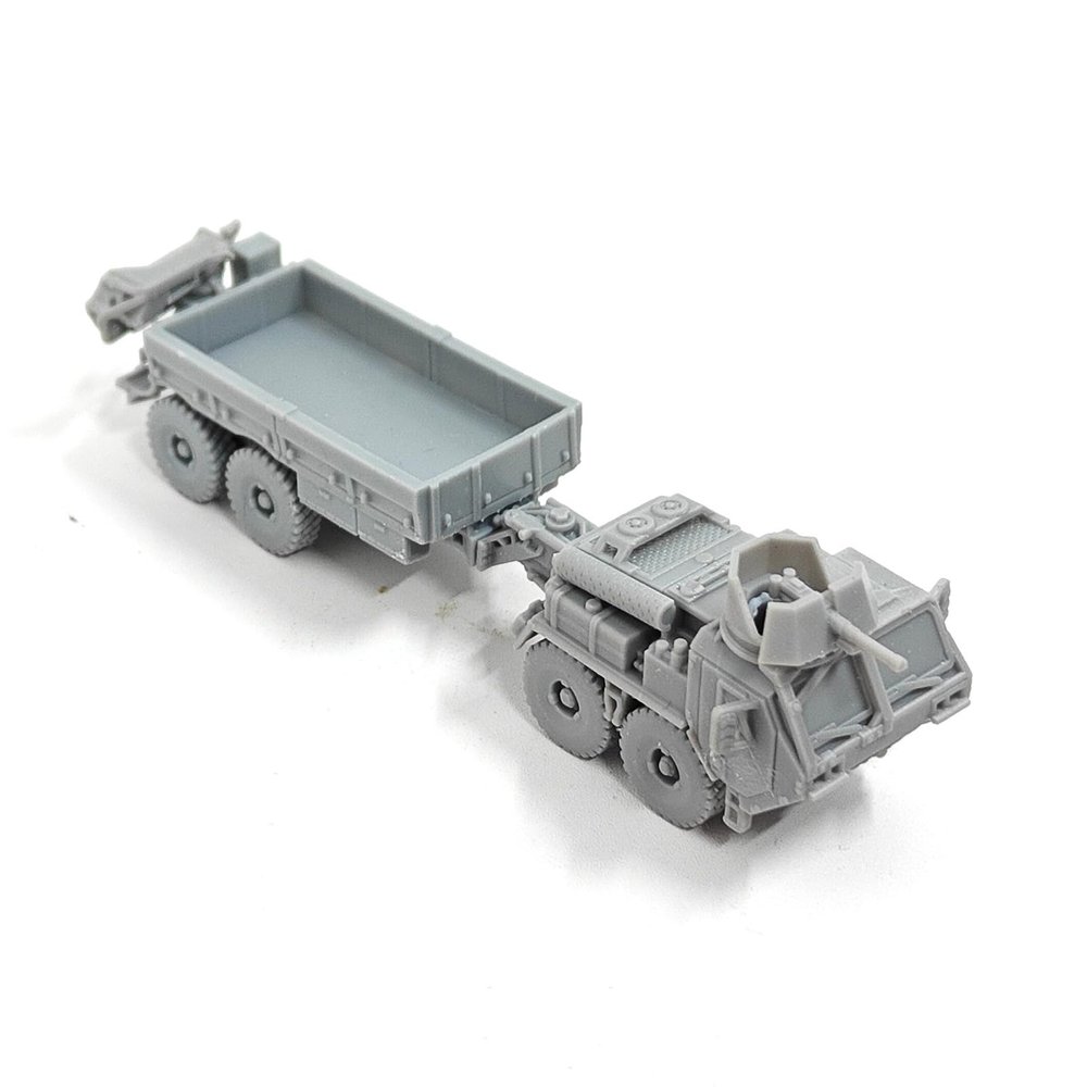 1/144 Scale DIY M977 HEMTT U.S. Heavy Expanded Mobility Tactical Truck 3D Resin Model for Military Vehicle Collectors