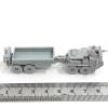 1/144 Scale DIY M977 HEMTT U.S. Heavy Expanded Mobility Tactical Truck 3D Resin Model for Military Vehicle Collectors view 3
