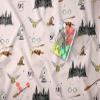 Wizard Cotton Fabric by The Yard Magical Pattern for Quilts, Baby Blankets, Crafts, Face Masks, Sewing Projects (5 Yard pre Cut) view 1