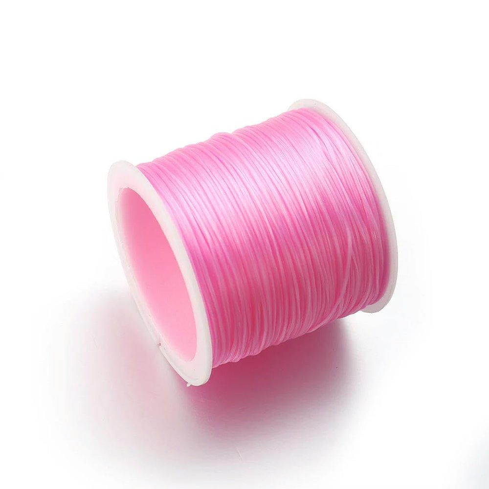 Elastic Crystal Beading Stretch Thread String Cord 1mm for Bracelets Necklace DIY Jewelry Making 10-40M/Roll