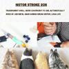 OJHVTCXD Electric Felting Needle Machine Kit, Wool Felting Tool, Speed Adjustable, Stroke 2cm, Easy to Change Needle, for DIY Wool Painting, Felted Craft Work view 3