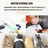 OJHVTCXD Electric Felting Needle Machine Kit, Electric Wool Felting Tool, Needle Felting Machine for Quick Felting, Wool Felt Craft Kit for Adults,Transparent Shell view 2