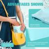 Sanwuta 8 Pcs Zippered Silver Storage Bags Anti Tarnish Silver Pouches Keeper Jewelry Storage Protector Bags(7.9 x 7.9 Inch,Lake Blue) view 2