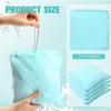 Sanwuta 8 Pcs Zippered Silver Storage Bags Anti Tarnish Silver Pouches Keeper Jewelry Storage Protector Bags(7.9 x 7.9 Inch,Lake Blue) view 3