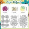 DELORIGIN Fireworks Cutting Dies Metal Die Cuts for Card Making Embossing Stencils Dies Template for Celebration Cards Scrapbooking Photo Album Paper DIY Craft Birthday Wedding Christmas view 2