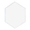 25 Pack Hexagon Blank 3" Clear Acrylic DIY Crafts Decor Table Centerpiece for Weddings and Special Events 1/4" Thick Tile by Marketing Holders view 1