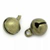 100 Tiny Brass Bells Beads Bronze Bells Eastern Jewelry Making Craft 6mm view 3