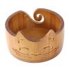 Yarn Bowls for Crochet, Crochet Bowl Yarn Holder, 18x18x10cm Storage Container for Knitting Yarn Organization view 2