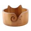 Yarn Bowls for Crochet, Crochet Bowl Yarn Holder, 18x18x10cm Storage Container for Knitting Yarn Organization view 4